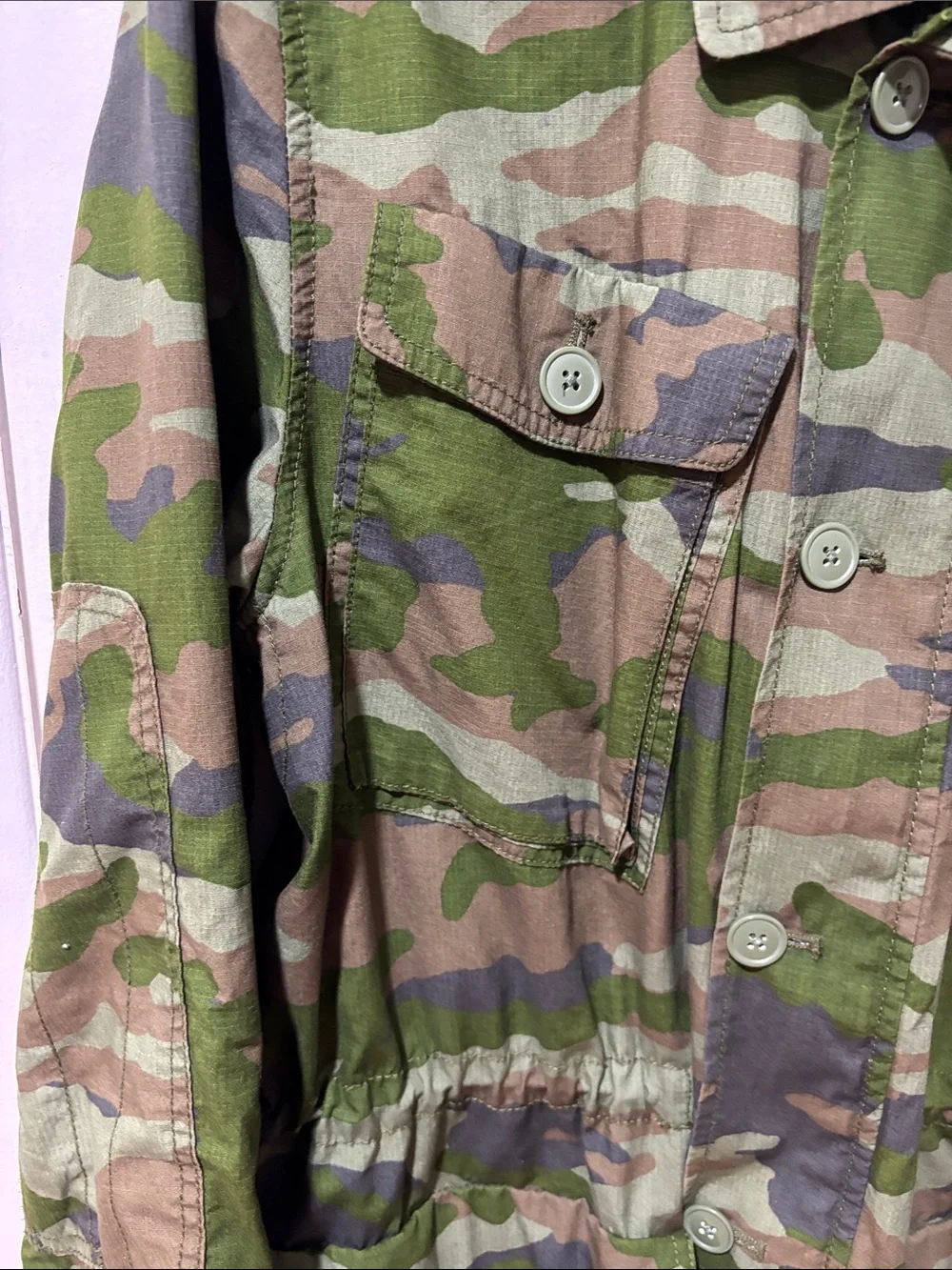 Camouflage J Crew Jacket